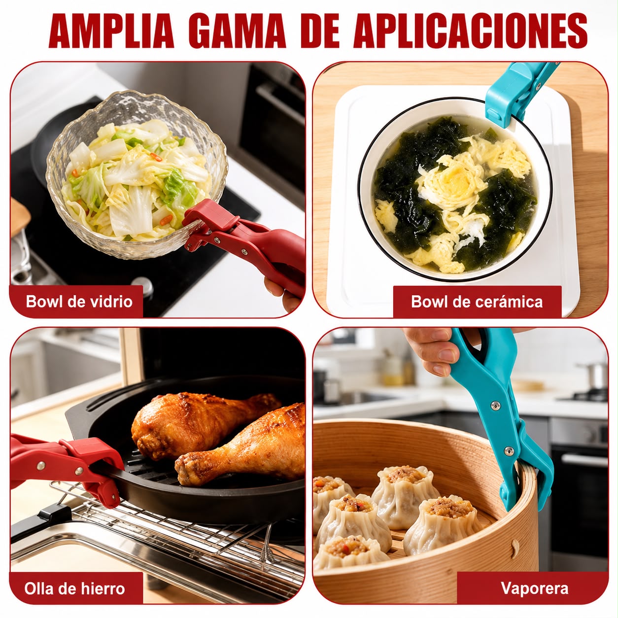 PACK 4 PINZAS TERMICAS MULTIFUNCION